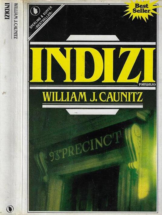 Indizi - William J. Caunitz - copertina