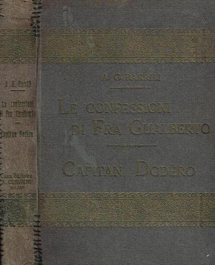 Le confessioni di Fra Gualberto. Capitan Dodéro - Anton G. Barrili - copertina