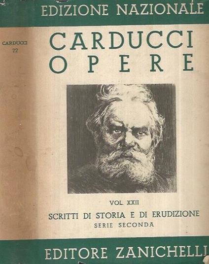 Opere - Giosuè Carducci - copertina
