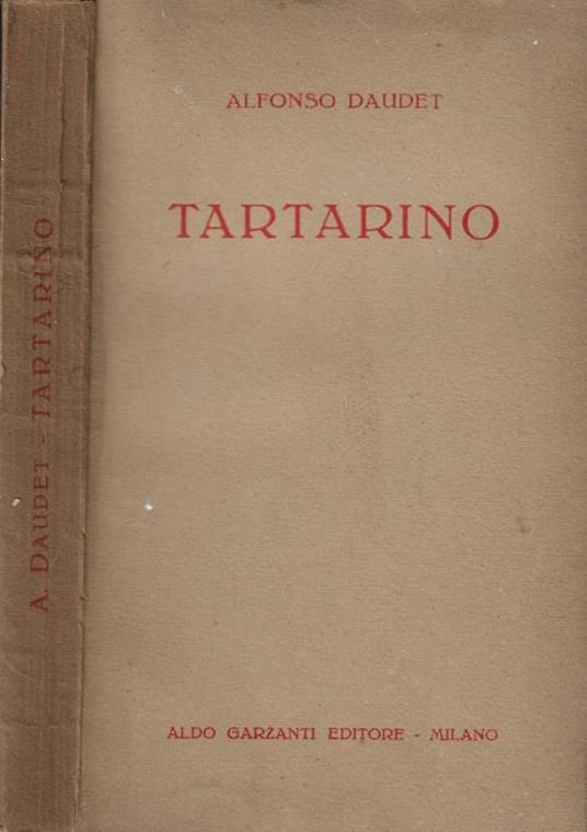 Tartarino - Alphonse Daudet - copertina