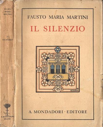 Il silenzio - Fausto M. Martini - copertina