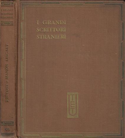 Manon Lescaut - Antoine-François Prévost - copertina