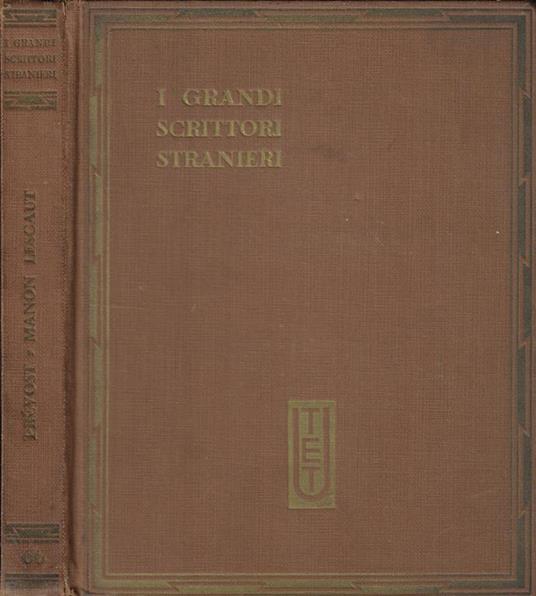 Manon Lescaut - Antoine-François Prévost - copertina