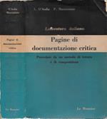 Pagine di documentazione critica