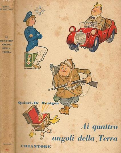 Ai quattro angoli della terra - Ch. Quinel - copertina
