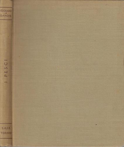 I pesci - Edoardo le Danois - copertina