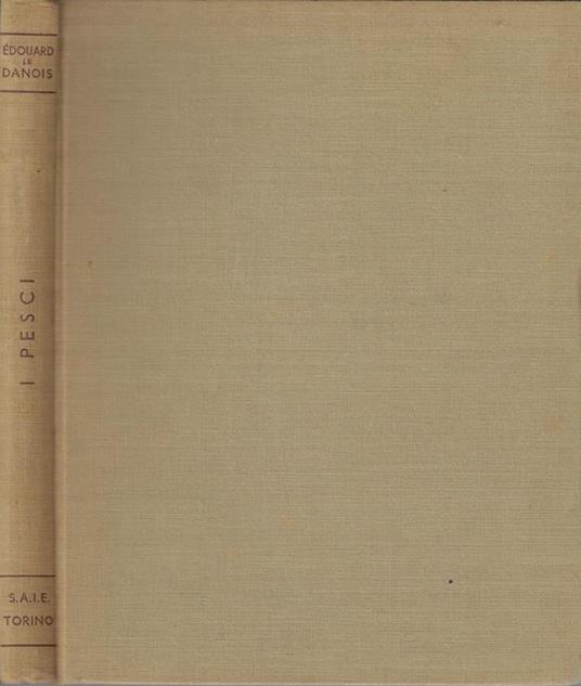 I pesci - Edoardo le Danois - copertina