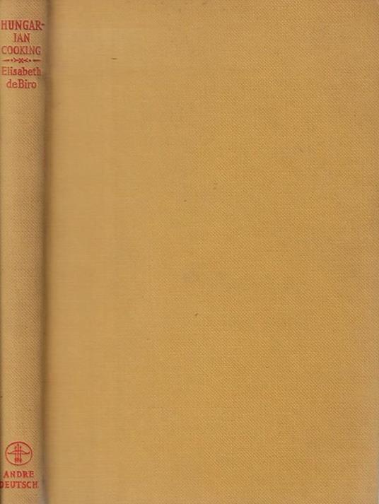 Hungarian cooking - copertina