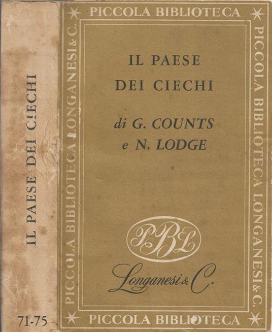 Il paese dei ciechi - G.Counts - copertina