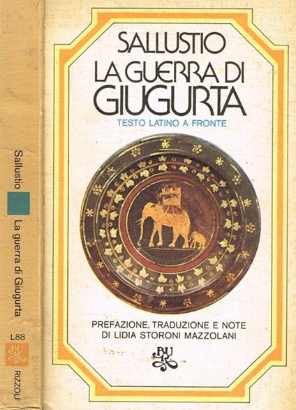 La guerra di Giugurta - copertina