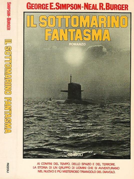 Il sottomarino fantasma - George E. Simpson - copertina