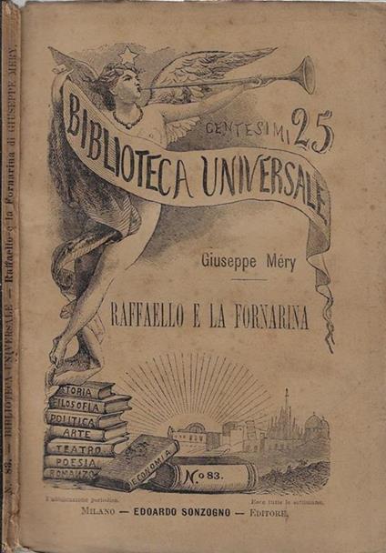 Raffaello e la Fornarina - Giuseppe Méry - copertina