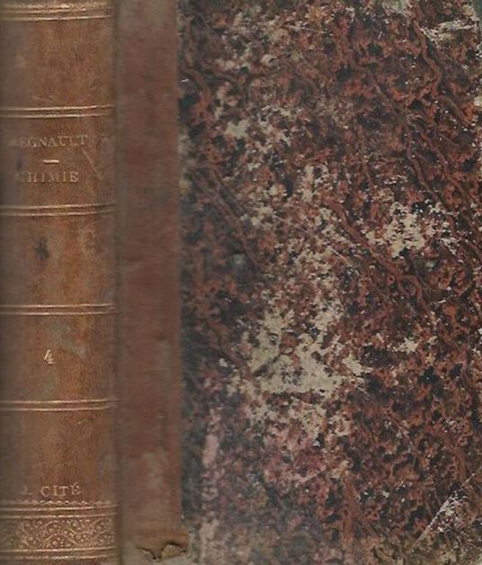 Cours Élémentaire de Chimie - M. V. Regnault - copertina