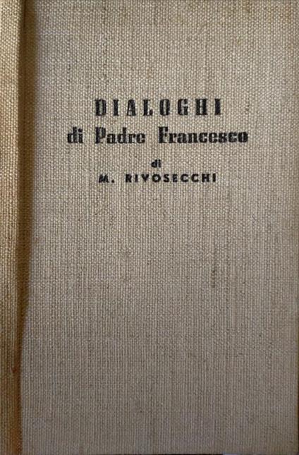 Dialoghi di Padre Francesco - copertina