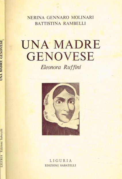 Una madre genovese. Eleonora Ruffini - copertina