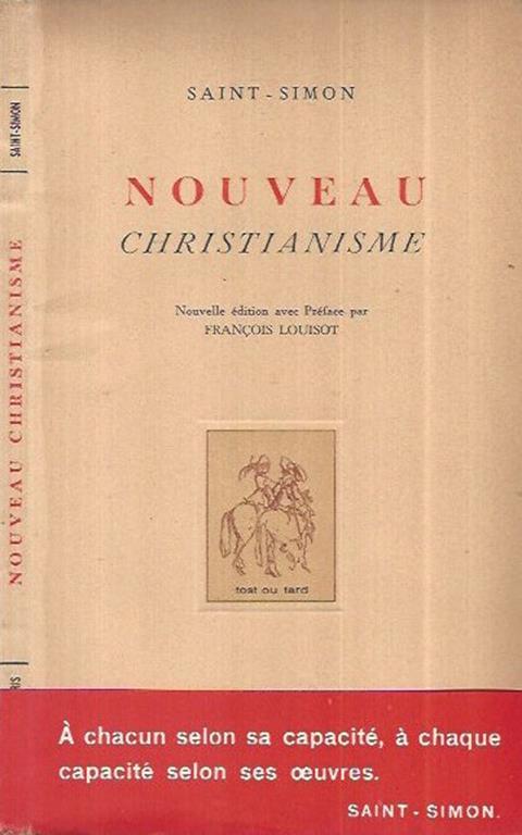 Nouveau Christianisme - Saint-Loup - copertina
