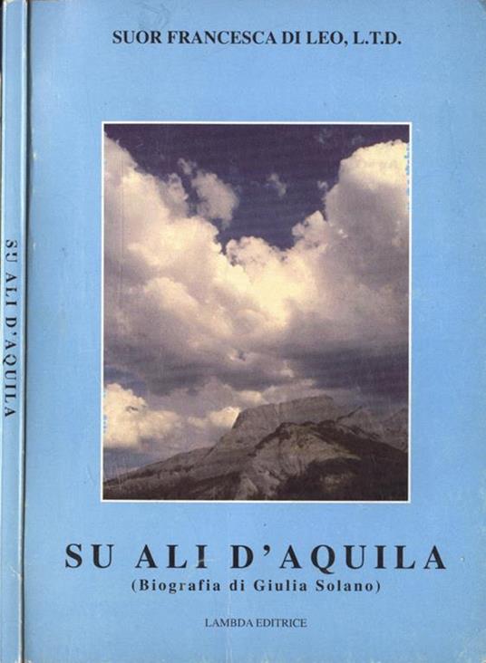 Su ali d' aquila - copertina
