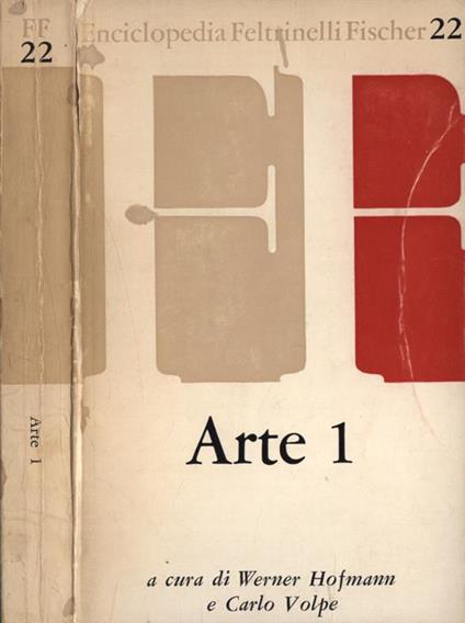 Arte 1 - Werner Hofmann - copertina