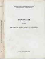 Incunabuli delle biblioteche degli Enti Locali del Lazio