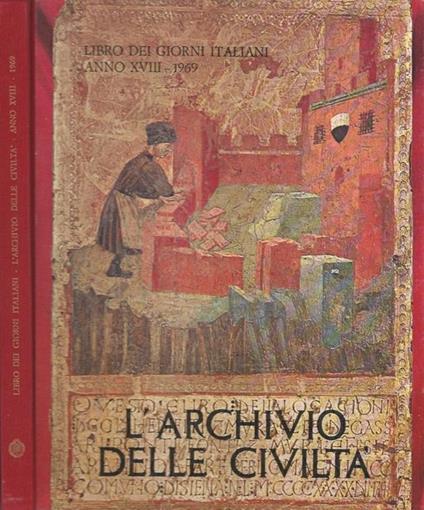 Libro dei giorni italiani. Anno XVIII - 1969 L'archivio delle civiltà - copertina