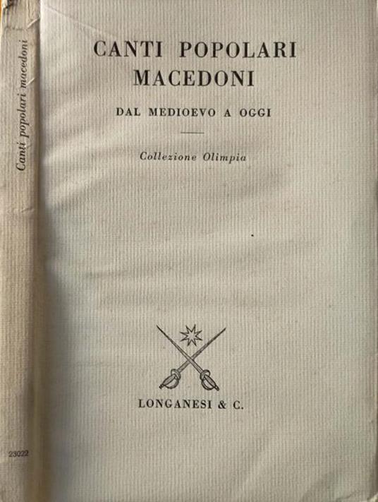 Canti popolari macedoni - copertina