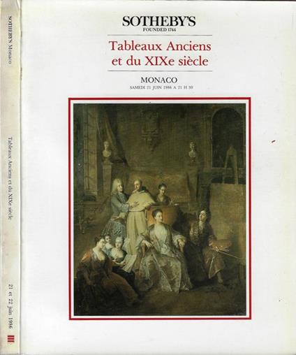 Tableaux anciens et du XIXe siècle - copertina