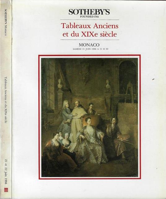 Tableaux anciens et du XIXe siècle - copertina