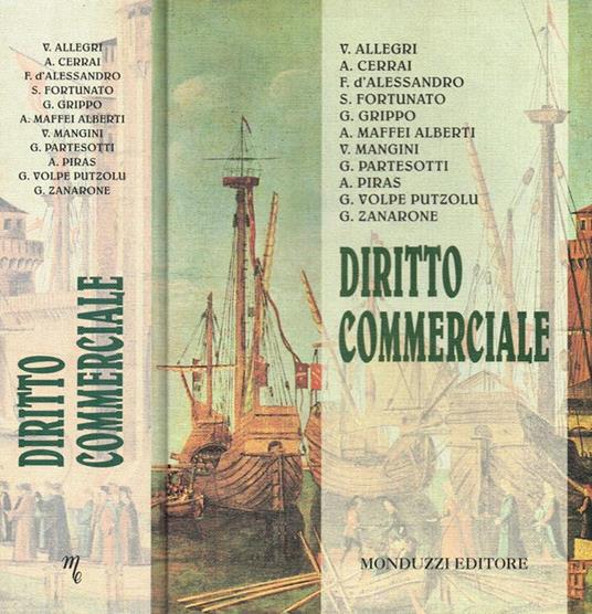 Diritto commerciale - copertina