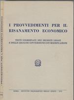 I provvedimenti per il risanamento economico