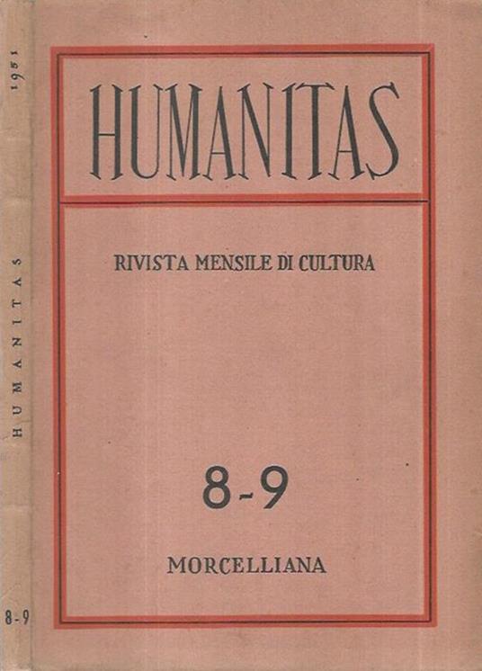 Humanitas - copertina