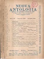 Nuova Antologia anno 1914 fascicolo 1016 e 1013