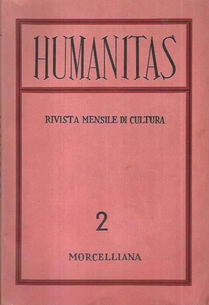 Humanitas 1955 - copertina