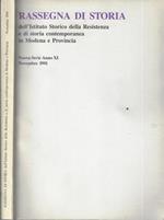 Rassegna di storia dell'Istituto Storico della Resistenza in Modena e provincia novembre 1991