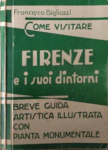 Come visitare Firenze e i suoi dintorni - Francesco Bigliazzi - copertina