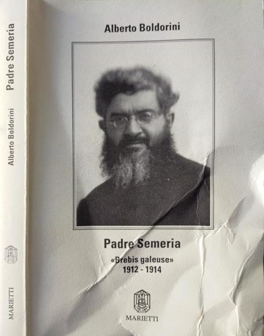 Padre Semeria - Alberto Boldorini - copertina