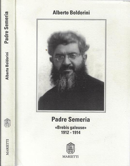 Padre Semeria - Alberto Boldorini - copertina