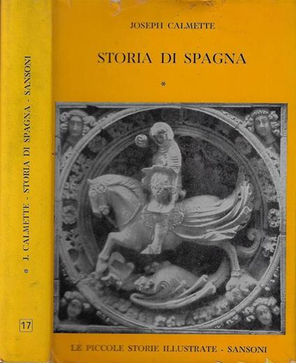 Storia di Spagna Libro I - Joseph Calmette - copertina