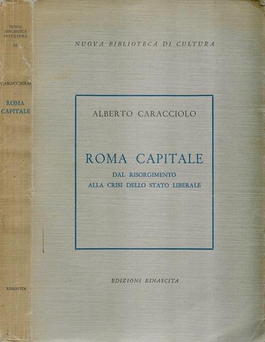 Roma Capitale - Alberto Caracciolo - copertina