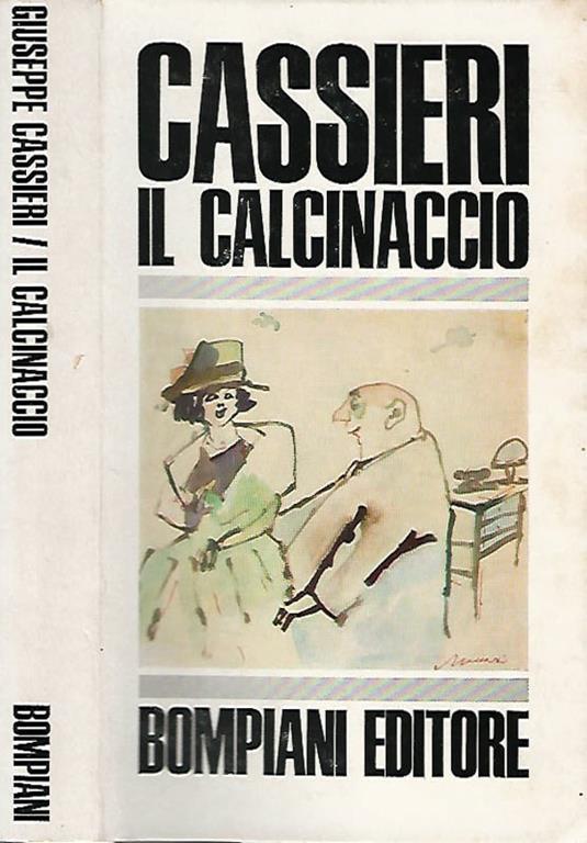 Il calcinaccio - Giuseppe Cassieri - copertina