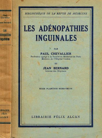 Les adénopathies inguinales - Paul Chevallier - copertina