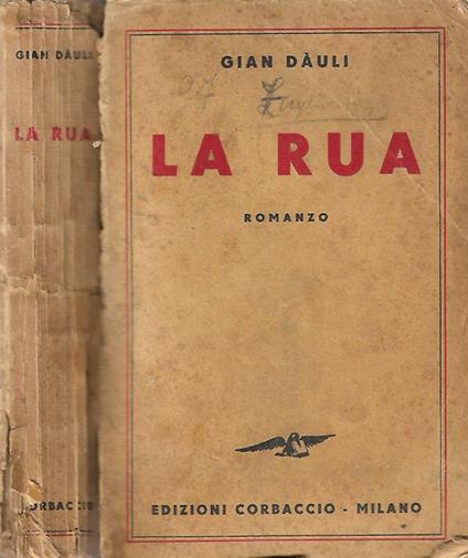 La Rua - Gian Dàuli - copertina