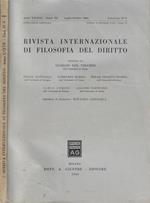 Rivista Internazionale di Filosofia del Diritto Fascicolo IV-V 1960