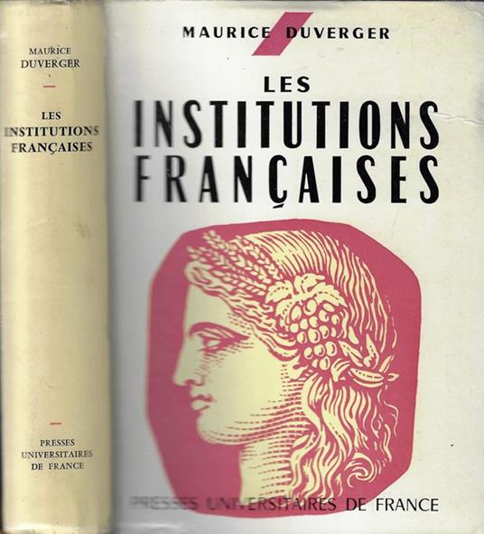 Les institutions francaises - Maurice Duverger - copertina