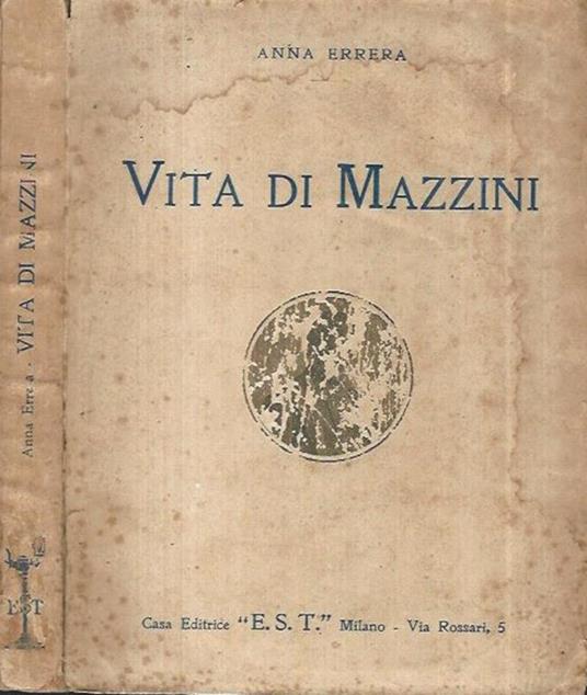Vita di Mazzini - Anna Errera - copertina
