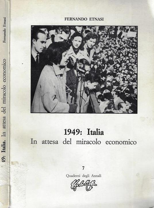 1949: Italia - Fernando Etnasi - copertina