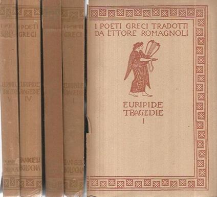 Tragedie - Euripide - copertina