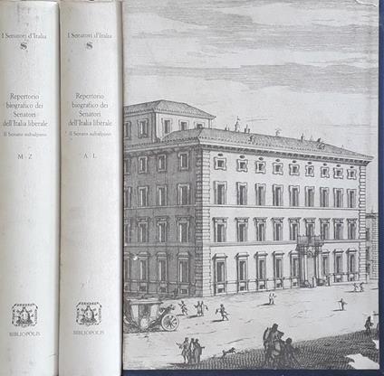 Repertorio biografico dei senatori dell'Italia liberale - Fabio Grassi Orsini - copertina