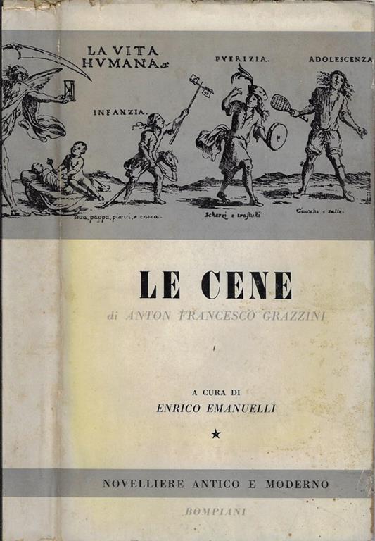 Le cene - Antonfrancesco Grazzini - copertina