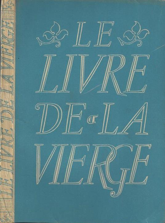 Le livre de la Vierge - Bertrand Guégan - copertina