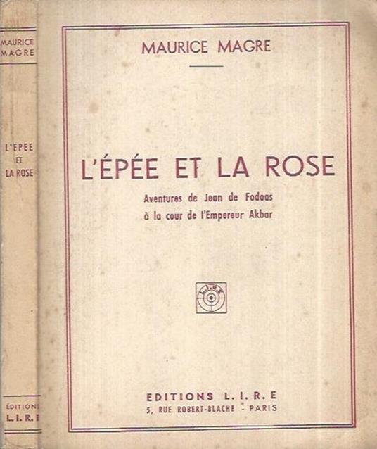 L' Epée et la rose - Maurice Magre - copertina